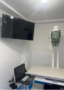 Radiografía veterinaria con equipo portátil